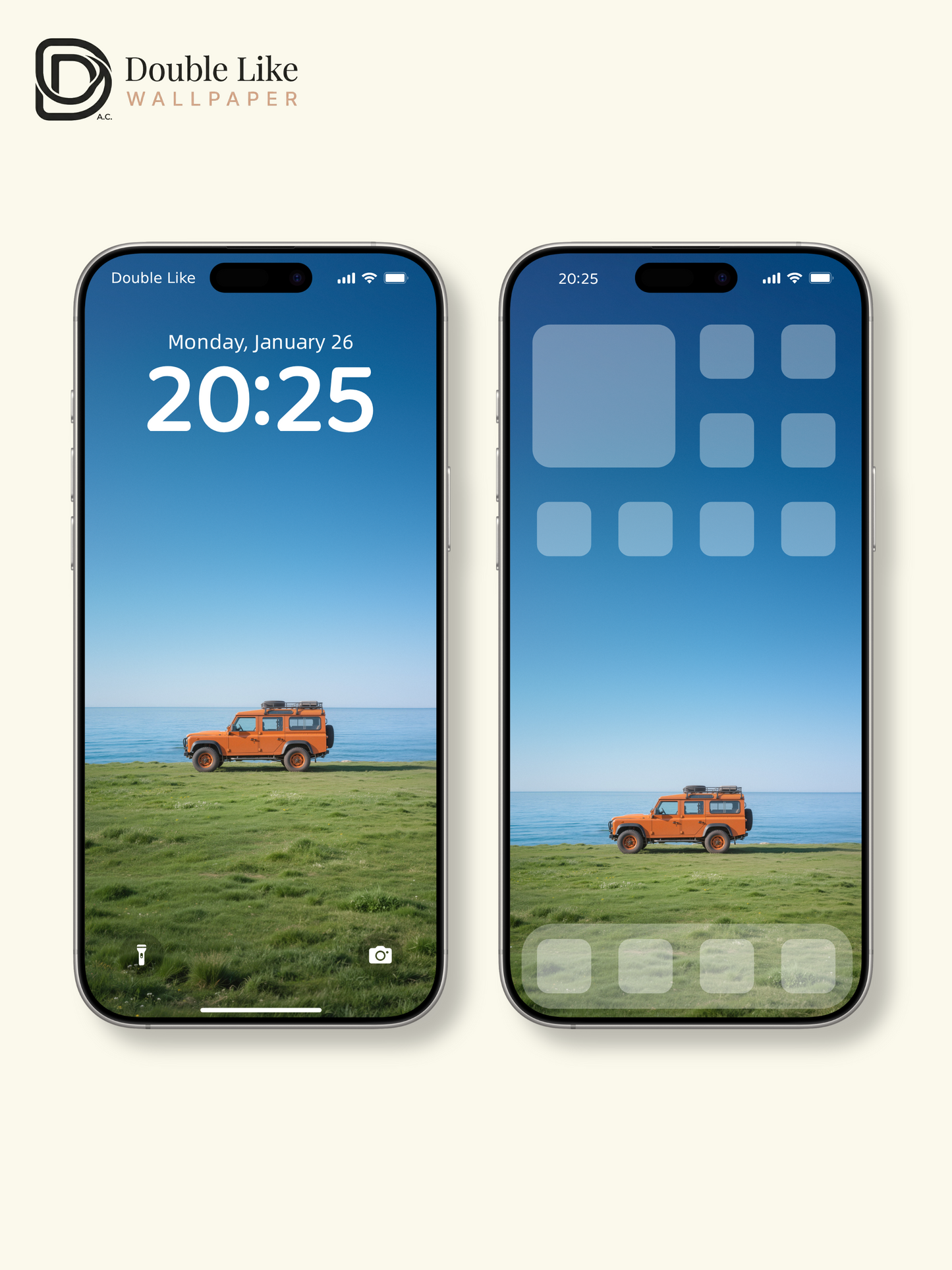 Coastal Offroad Healing Wilderness Scenic Wallpaper Pack [#LFHL30305]