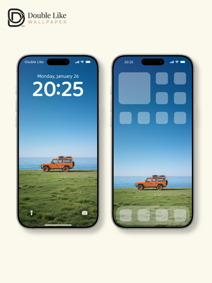 Coastal Offroad Healing Wilderness Scenic Wallpaper Pack [#LFHL30305]