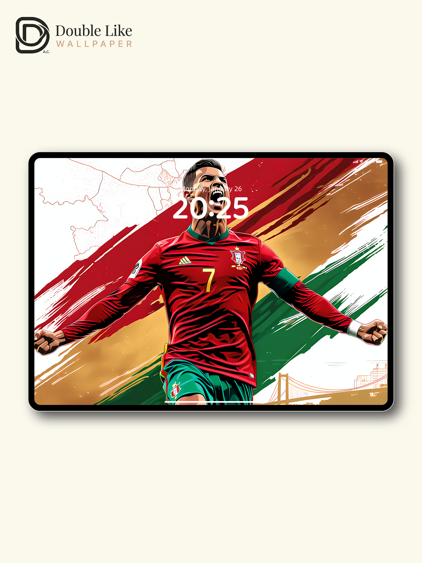 CR7 Portugal Inspirational Art Wallpaper Pack For Phone Tablet & Desktop [#LFHL1046]