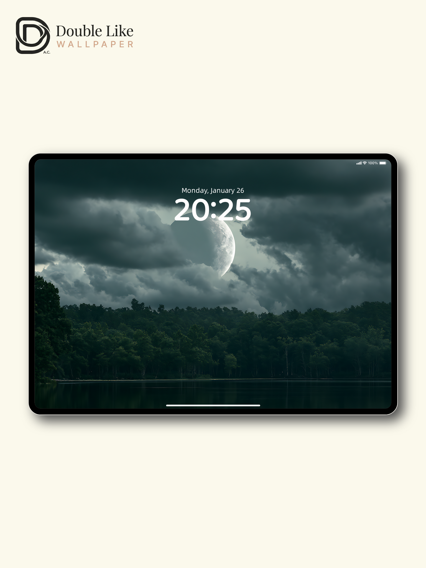 Cinematic Mystic Moon and Dark Forest Multi Device Landscape Wallpaper Pack [#LFHL1066]