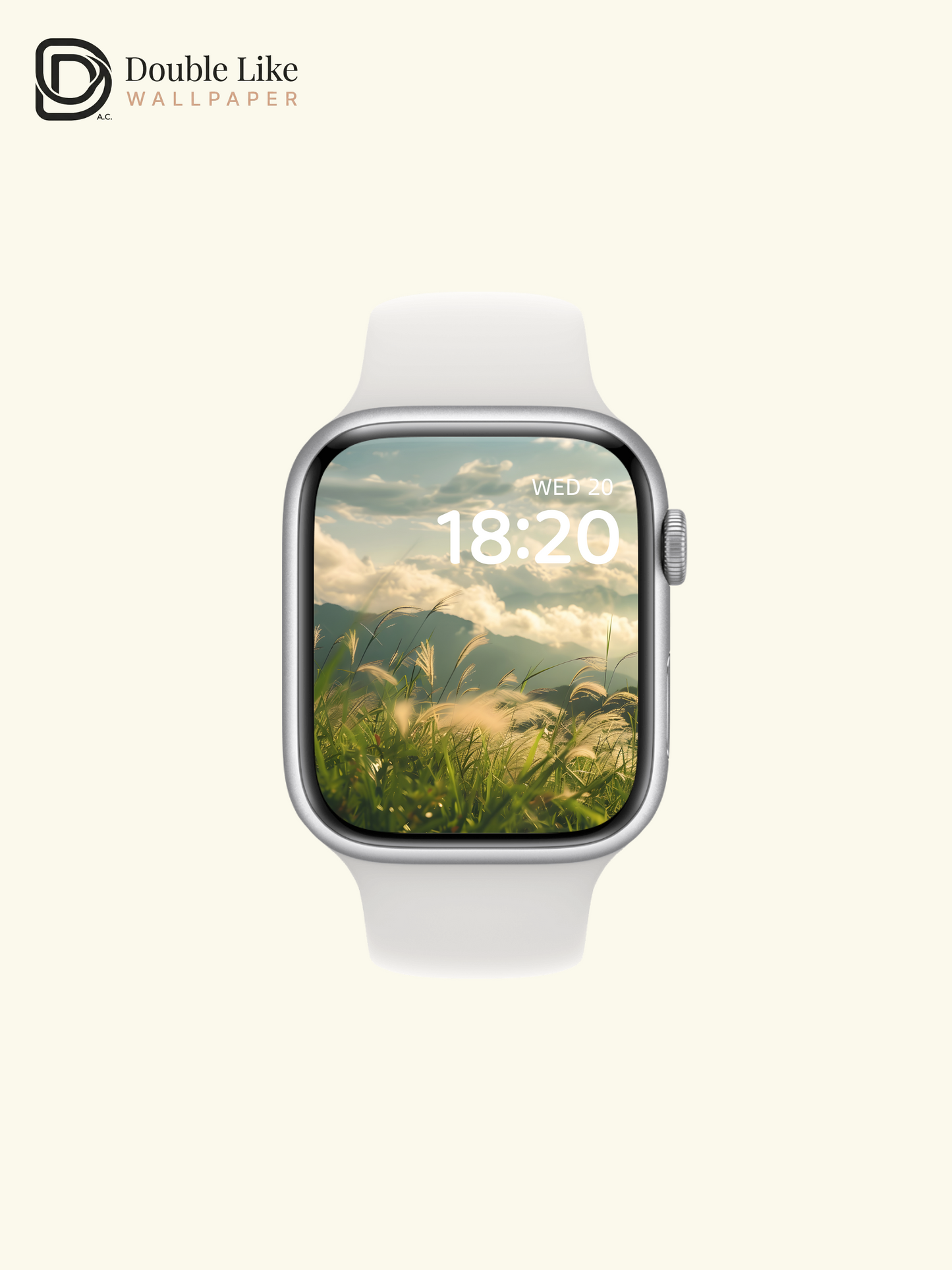 Healing Green Mountain Grass Sunlight Nature Wallpaper Pack [#ZJYX0065]