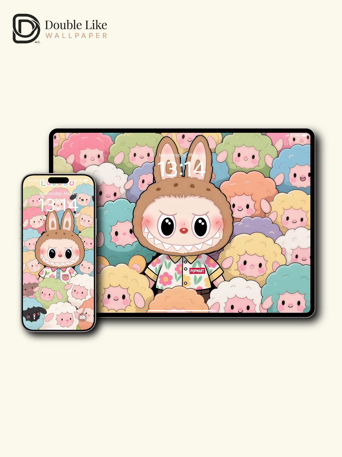 Surrounded by Cuteness 髄 | Happy Aesthetic Wallpaper Pack [#JJ110]