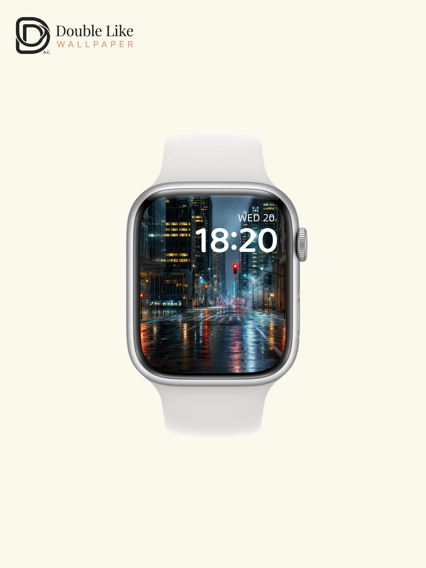 New York City Rainy Night Street Aesthetic Wallpaper Pack [#ZJYR008]