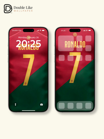 CR7 Portugal jersey motivational live‑wallpaper pack for all devices [#HWWc012]