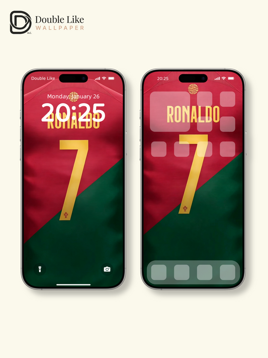 CR7 Portugal jersey motivational live‑wallpaper pack for all devices [#HWWc012]