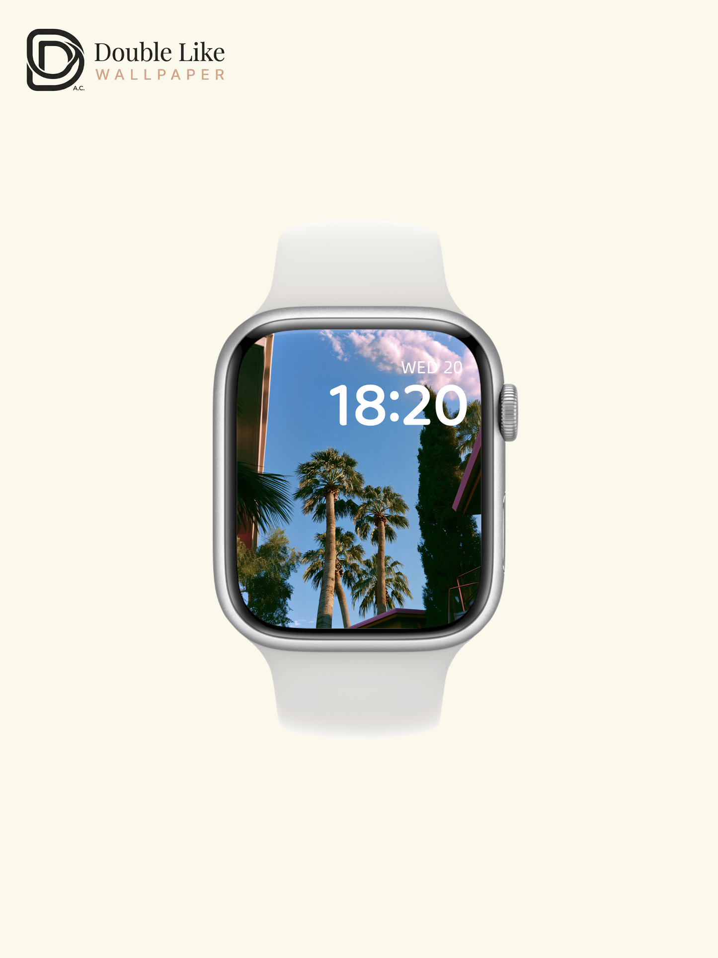 California Palm Trees Low Angle Summer Blue Sky Aesthetic Wallpaper Pack [#JJ1372]
