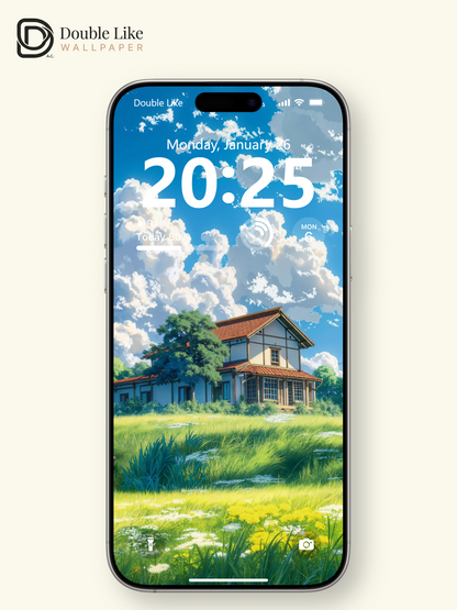 Anime Summer Countryside Landscape Healing Aesthetic Wallpaper Pack [#WGF001]