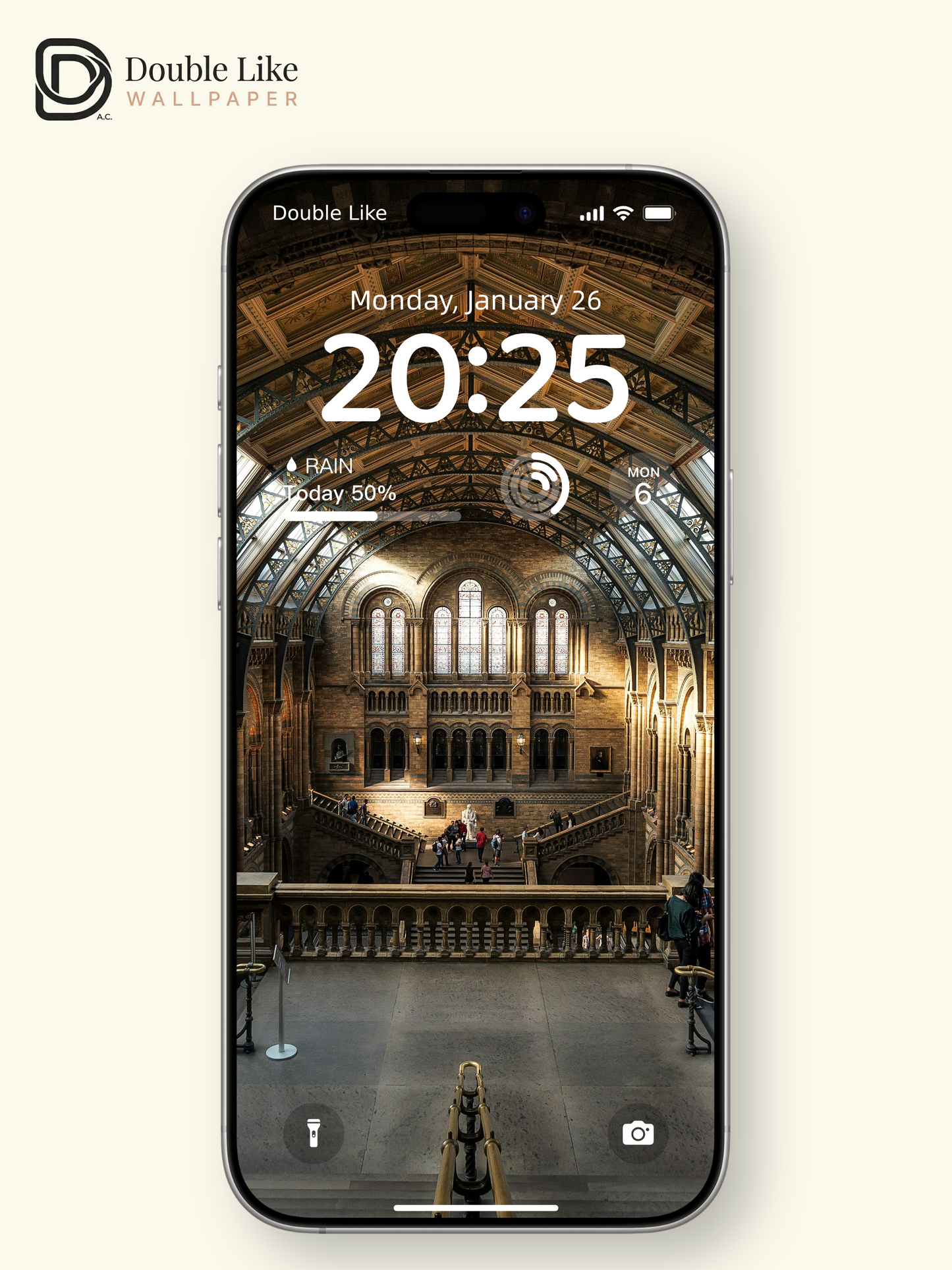 Vintage Dome Museum European Architectural Vibe Full Wallpaper Set [#ZMY401]