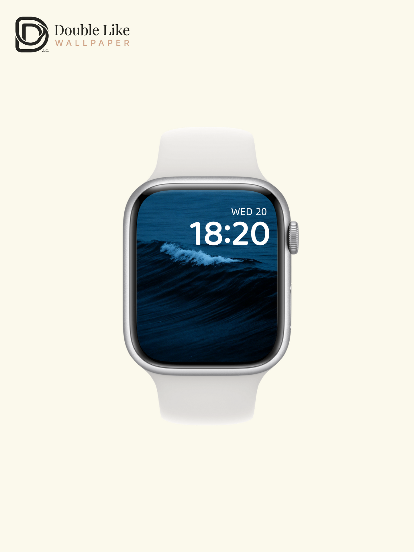 Deep Blue Ocean Wave Cinematic Aesthetic Minimalist Wallpaper Pack [#ZMY482]