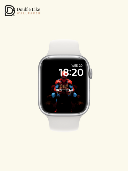 Funny Spider-Man Playing Game Dark Aesthetic Wallpaper Pack [#ZJY497]