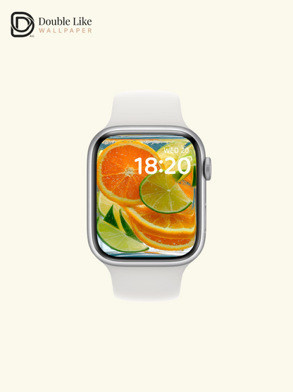 Fresh Summer Citrus Water Cheerful Photography Wallpaper Pack [#ZJYX0516]