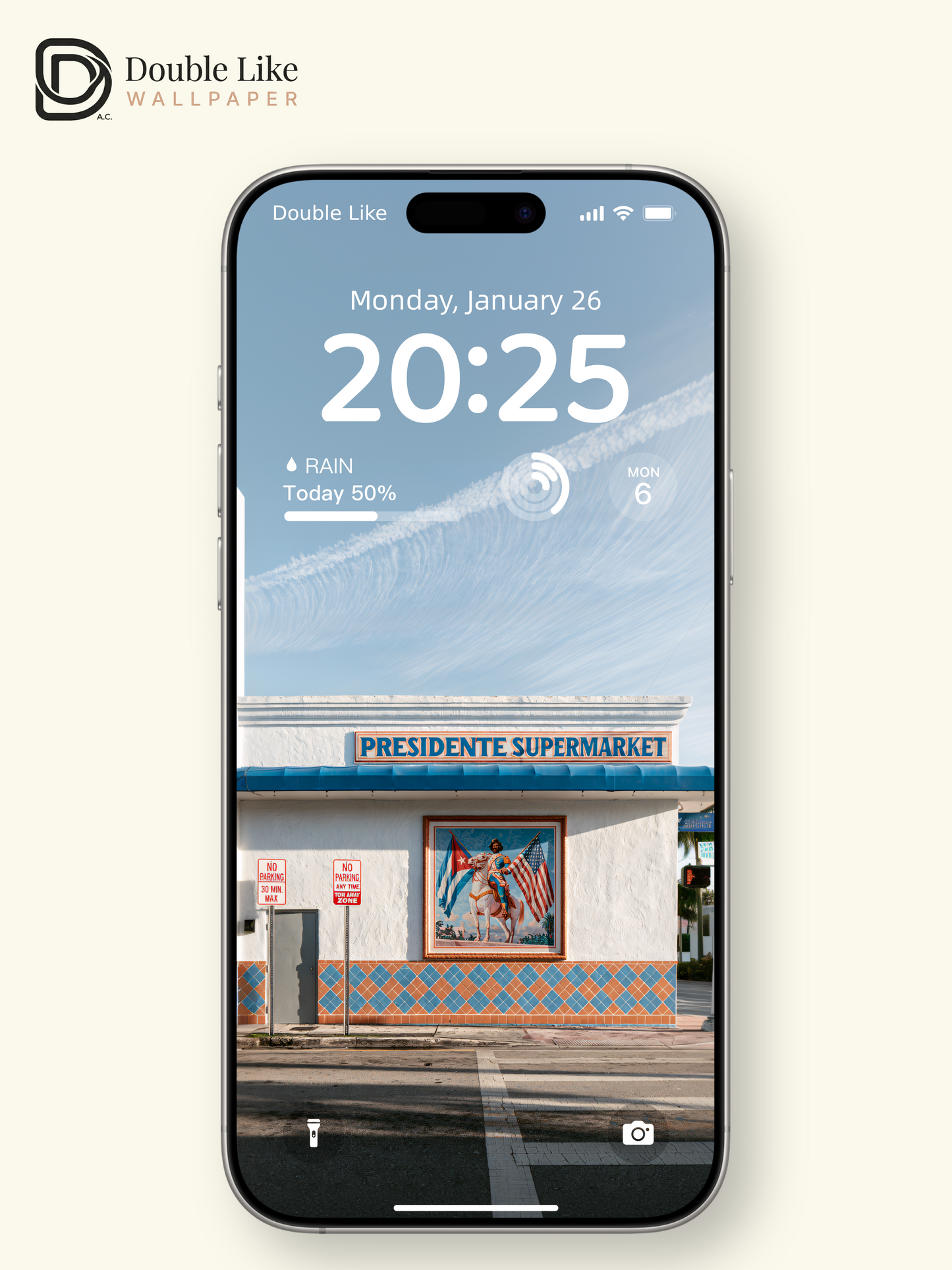 Retro Cinematic Street President Supermarket Aesthetic Wallpaper Pack [#JJ1370]