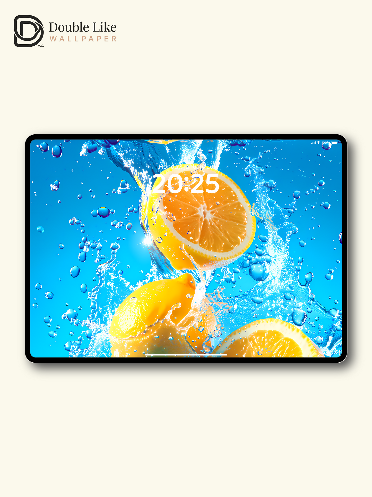 Fresh Summer Lemon Water Splash Aesthetic Multi Device Wallpaper Pack [#LFHL1062]