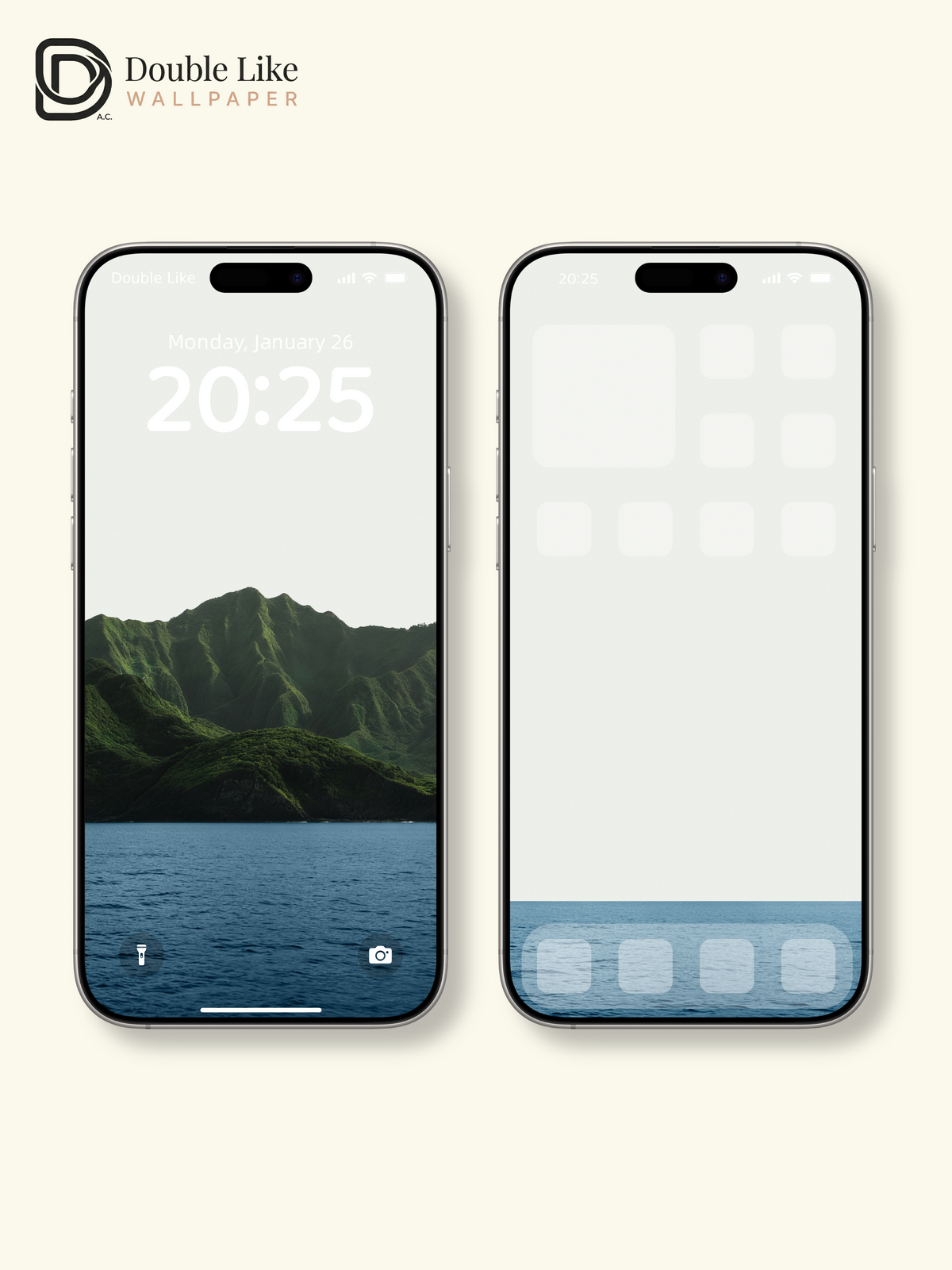 merald Coastal Mountain Ridge & Deep Ocean Nature Aesthetic Wallpaper Pack [#JJ230902]