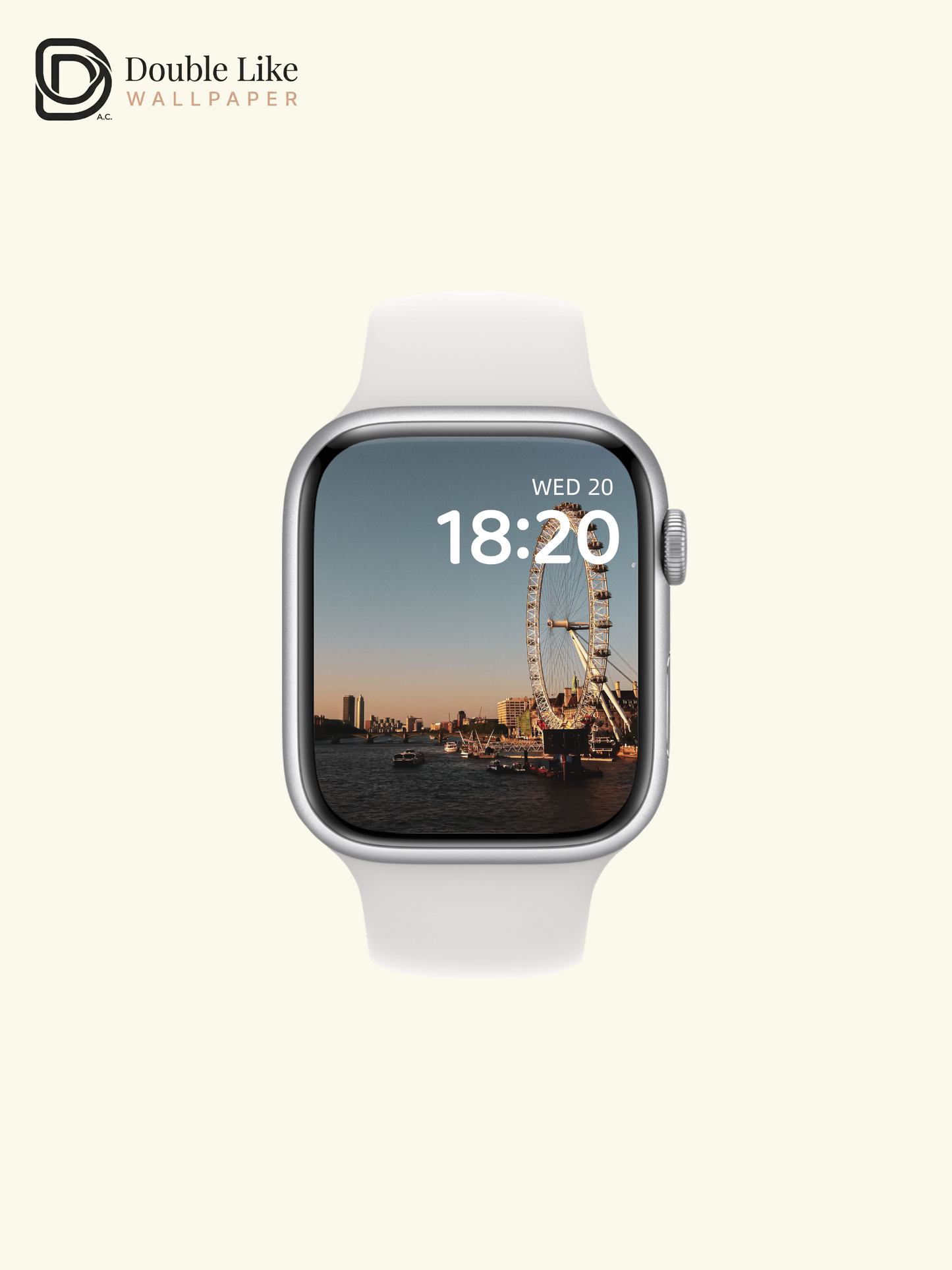 London Eye Sunset Golden Hour Thames River Aesthetic Cityscape Wallpaper Pack [#ZMY543]