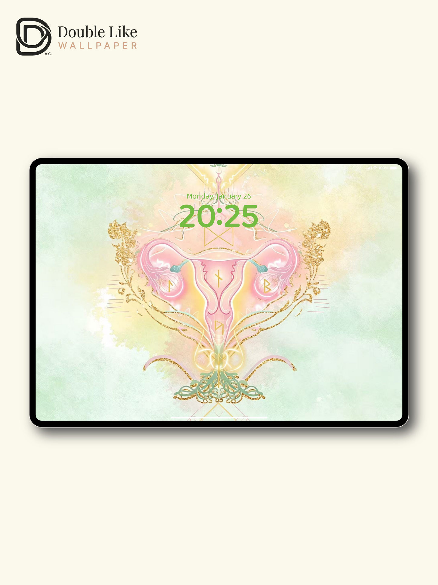Female Wallpaper｜Uterine Calm Flow,relieve discomfort, regulate menstrual cycle and warm the womb [#HWWx023]
