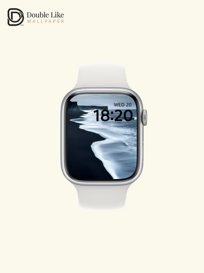 Iceland Black Sand Beach Cinematic Aesthetic Minimalist Wallpaper Pack [#ZMY023]