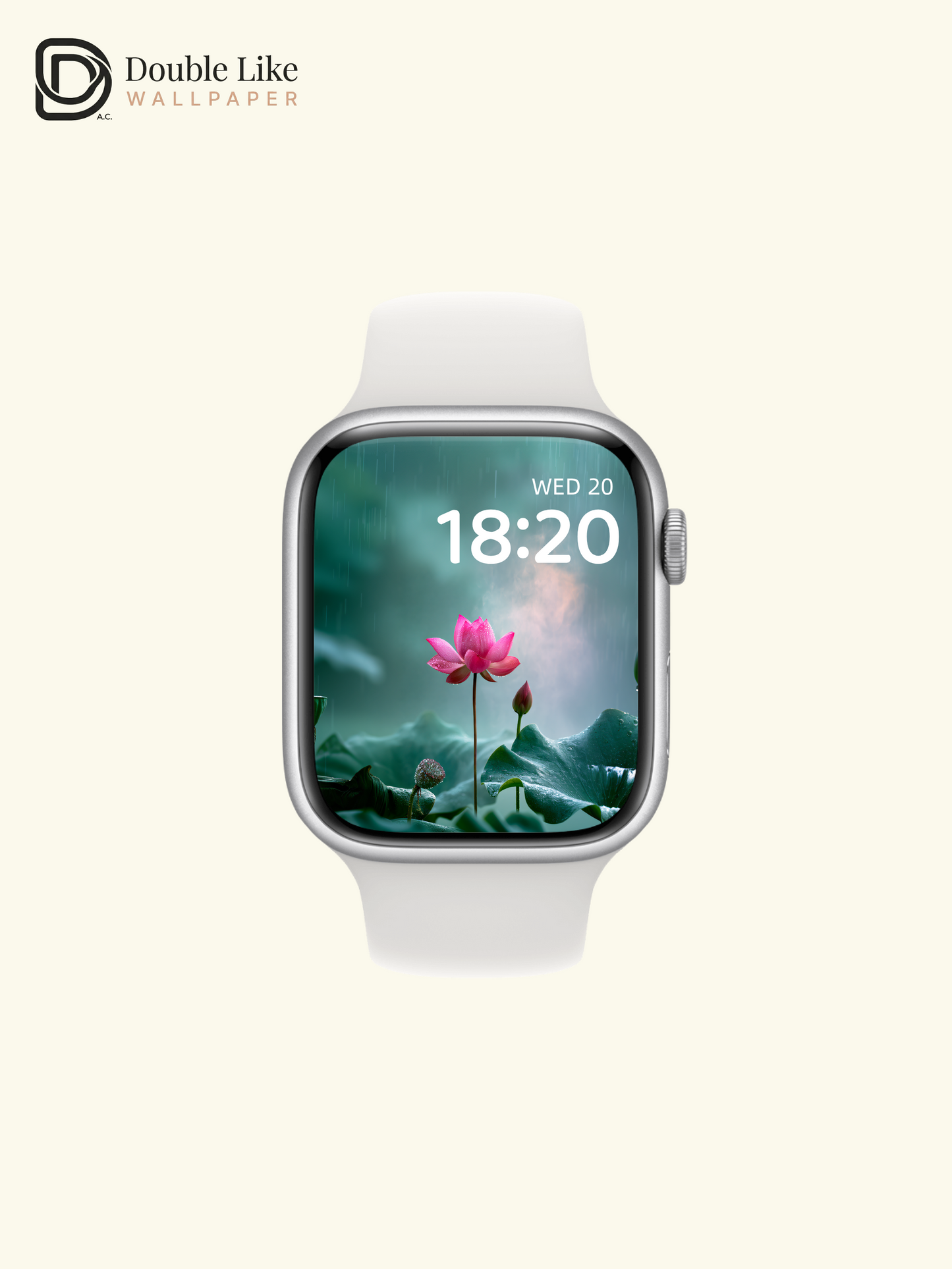 Misty Rain Pink Lotus Aesthetic Zen Wallpaper Pack for Phone and Desktop [#JJ1368]