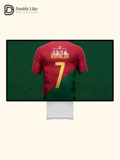 CR7 Portugal jersey motivational live‑wallpaper pack for all devices [#HWWc012]