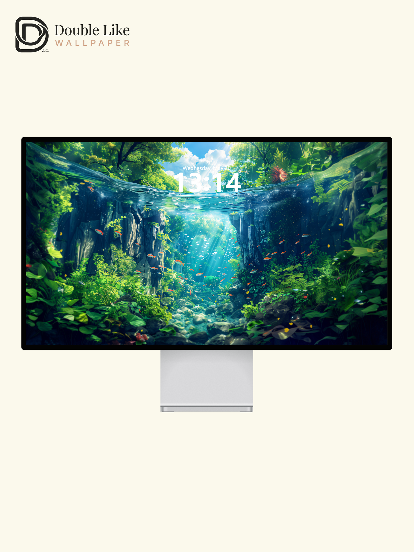Canyon Lake Underwater Nature Anime Inspired Wallpaper Pack [#WGF058]
