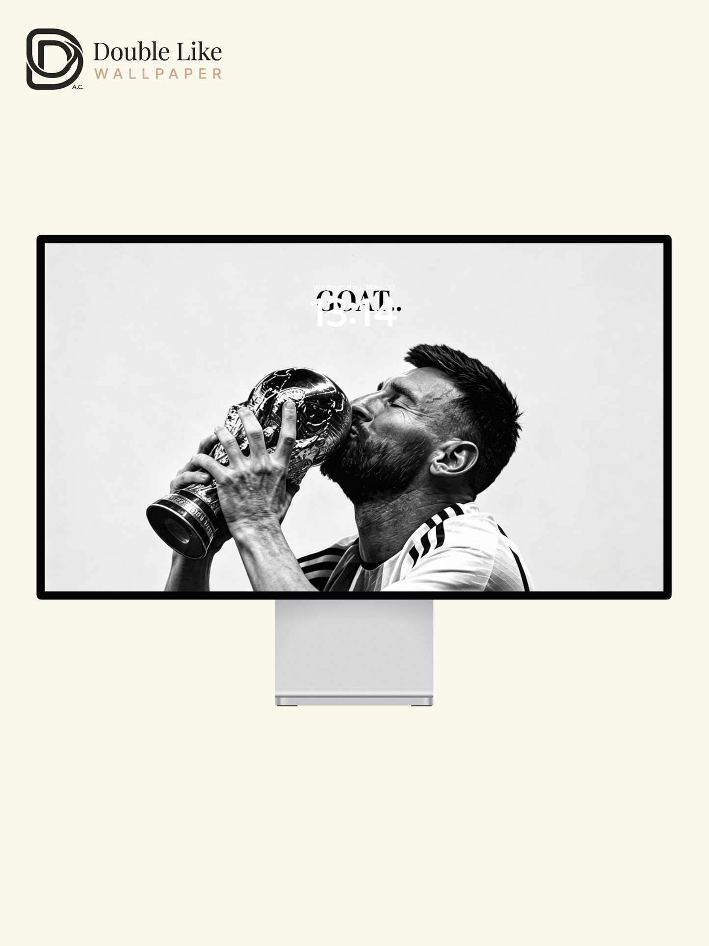 Set Messi’s iconic champion moment as your phone wallpaper! Works for all devices [#HWWc004]