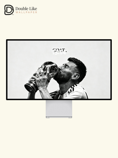 Set Messi’s iconic champion moment as your phone wallpaper! Works for all devices [#HWWc004]