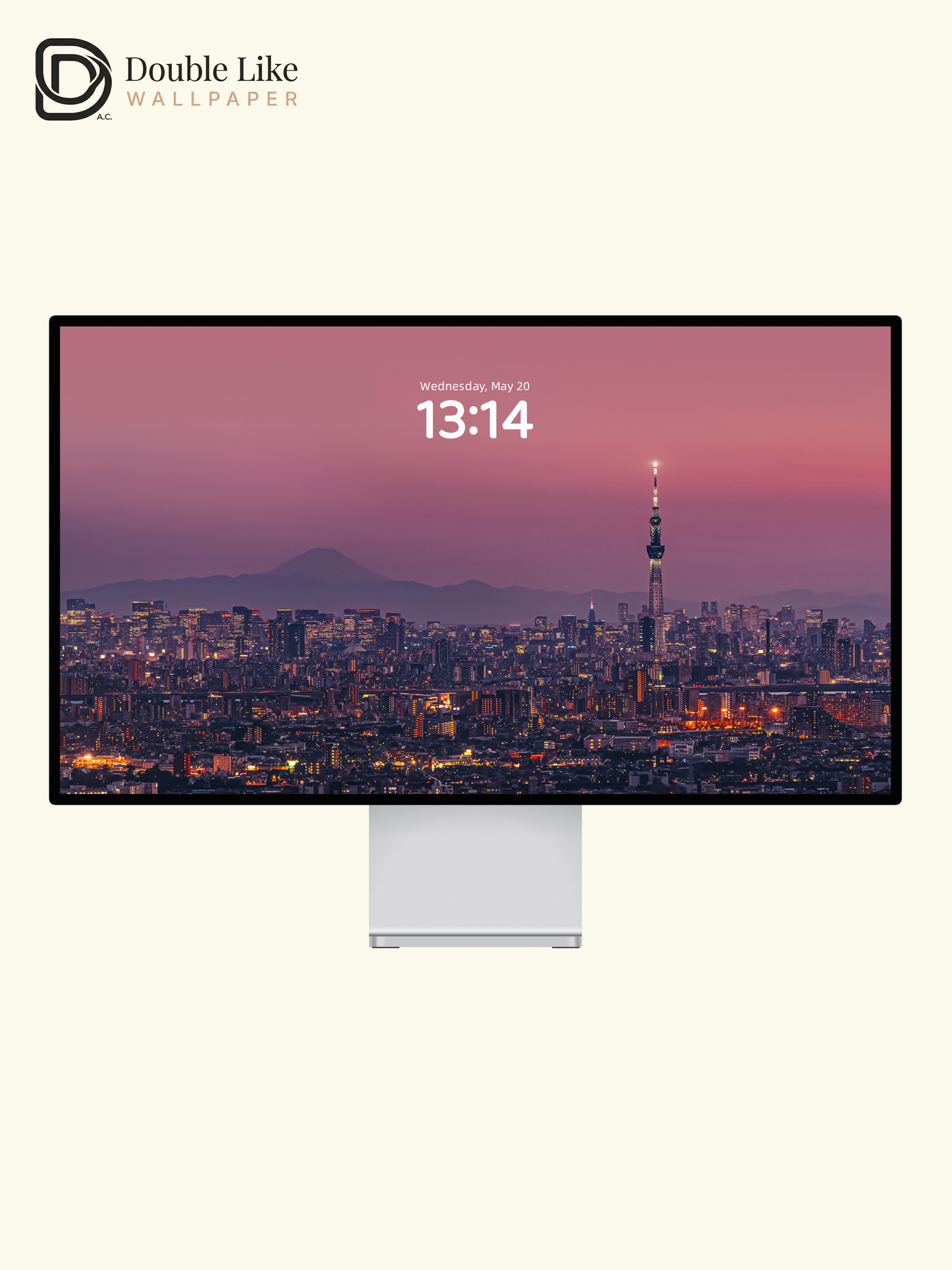 Tokyo Cityscape Sunset Aesthetic Purple Glow Premium Wallpaper Pack [#ZMY509]