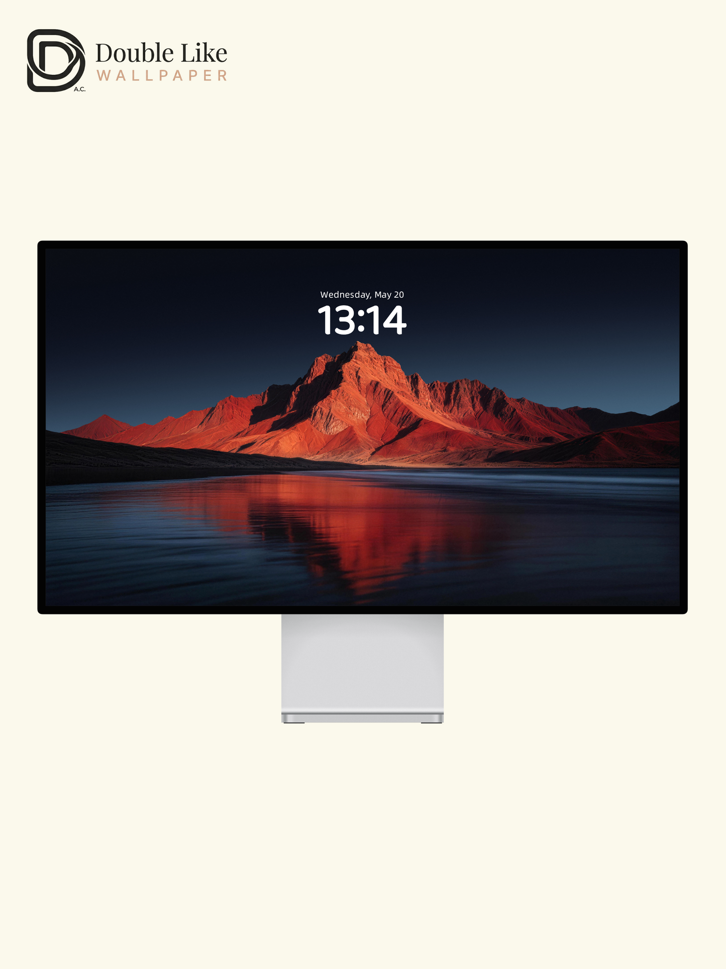 Red Mountain Lake Scenic Aesthetic Wallpaper Pack [#LFHL30301]