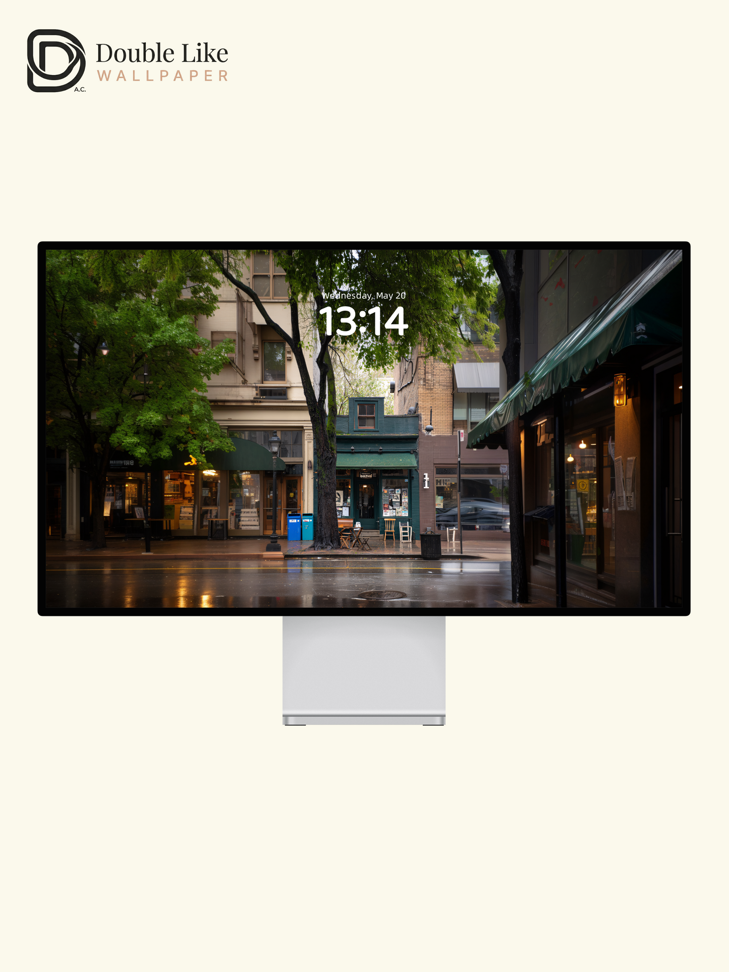 Cozy Rainy Forest Convenience Store 3D Aesthetic Wallpaper Pack [#JJ1379]