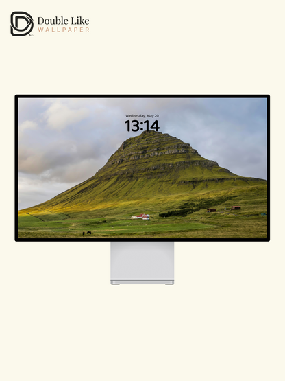Iceland Mountain Serene Landscape Phone Wallpaper [#ZMY383]