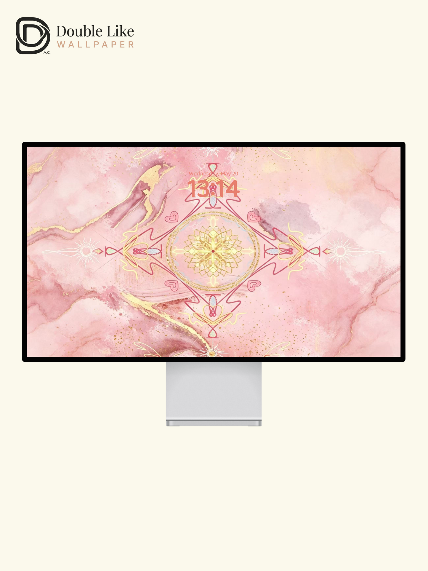 Peach Blossom Wallpaper | "Whisper of Floral Love" [#HWWx007]