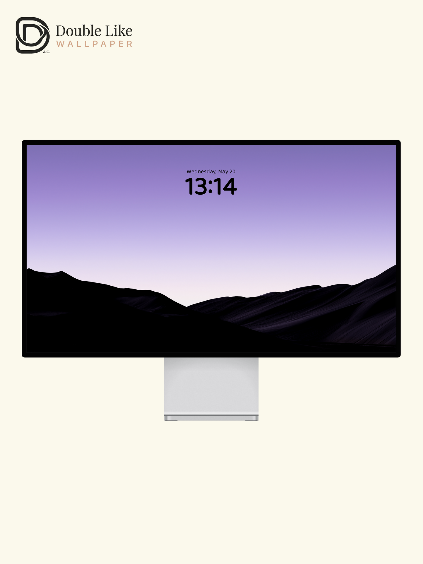 Purple Dusk Dune Minimal Dreamy Landscape Wallpaper Pack [#LFHL30501]