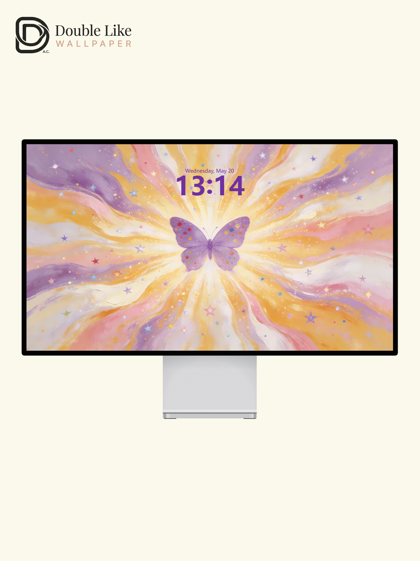 This butterfly wallpaper brings transformation & good luck! Live wallpaper fits all phones [#HWWa008]