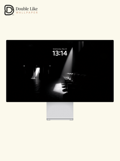 Cinematic Light Empty Cinema Theater Seat Lonely Minimalist Wallpaper Pack [#JJ1219]