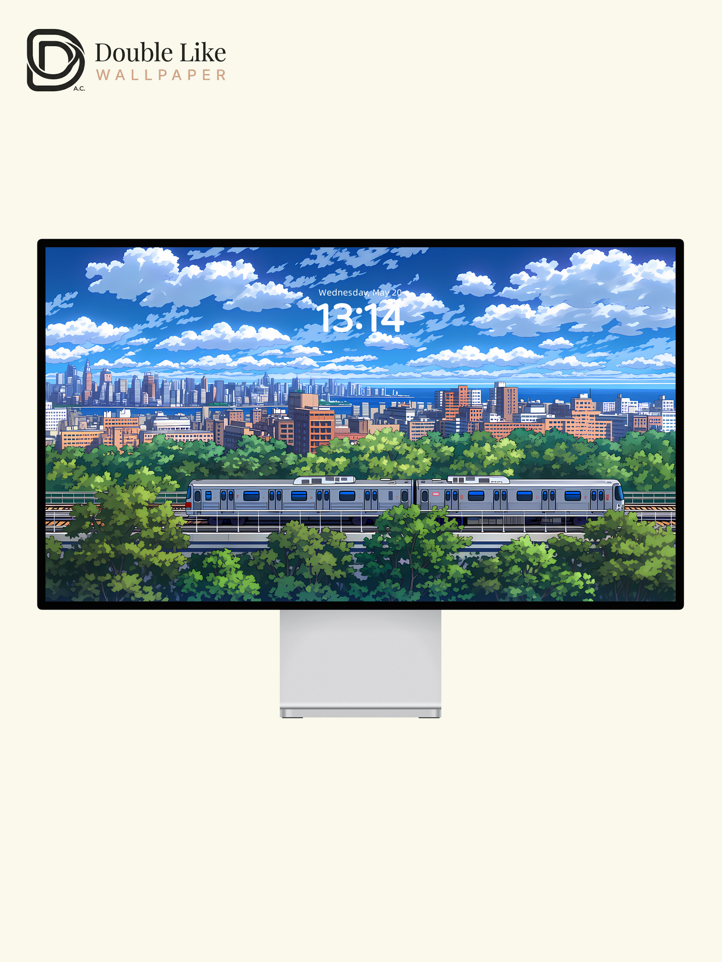 Summer Sky Railway | Shinkai-Inspired Healing Aesthetic Wallpaper [#LFHL1020]
