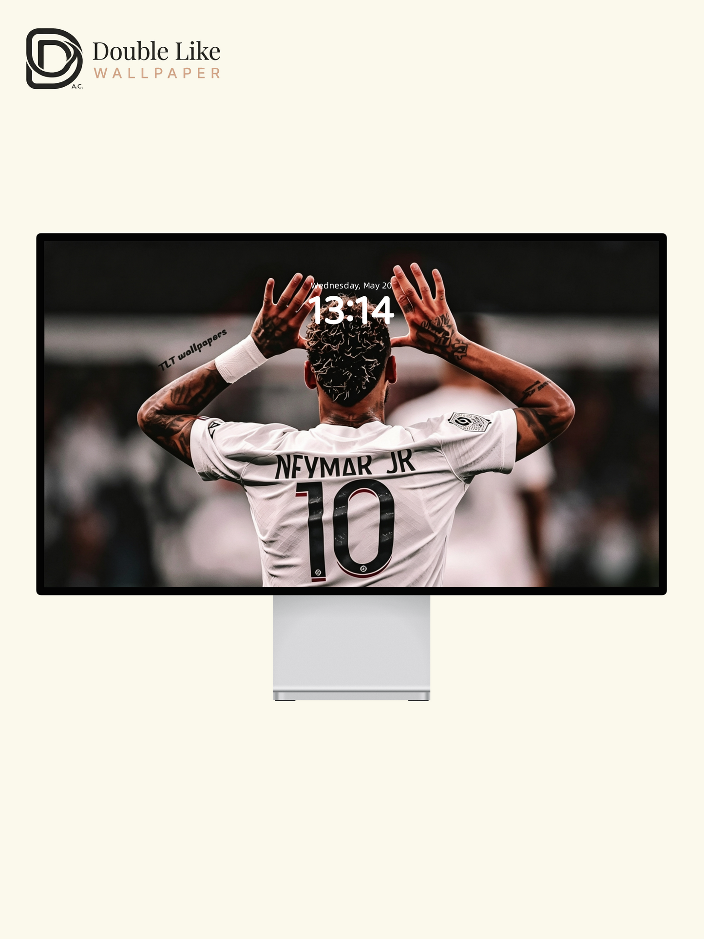 Minimal Black Neymar Back Wallpaper! Best Moody Set For All Football Fans [#HWWc017]