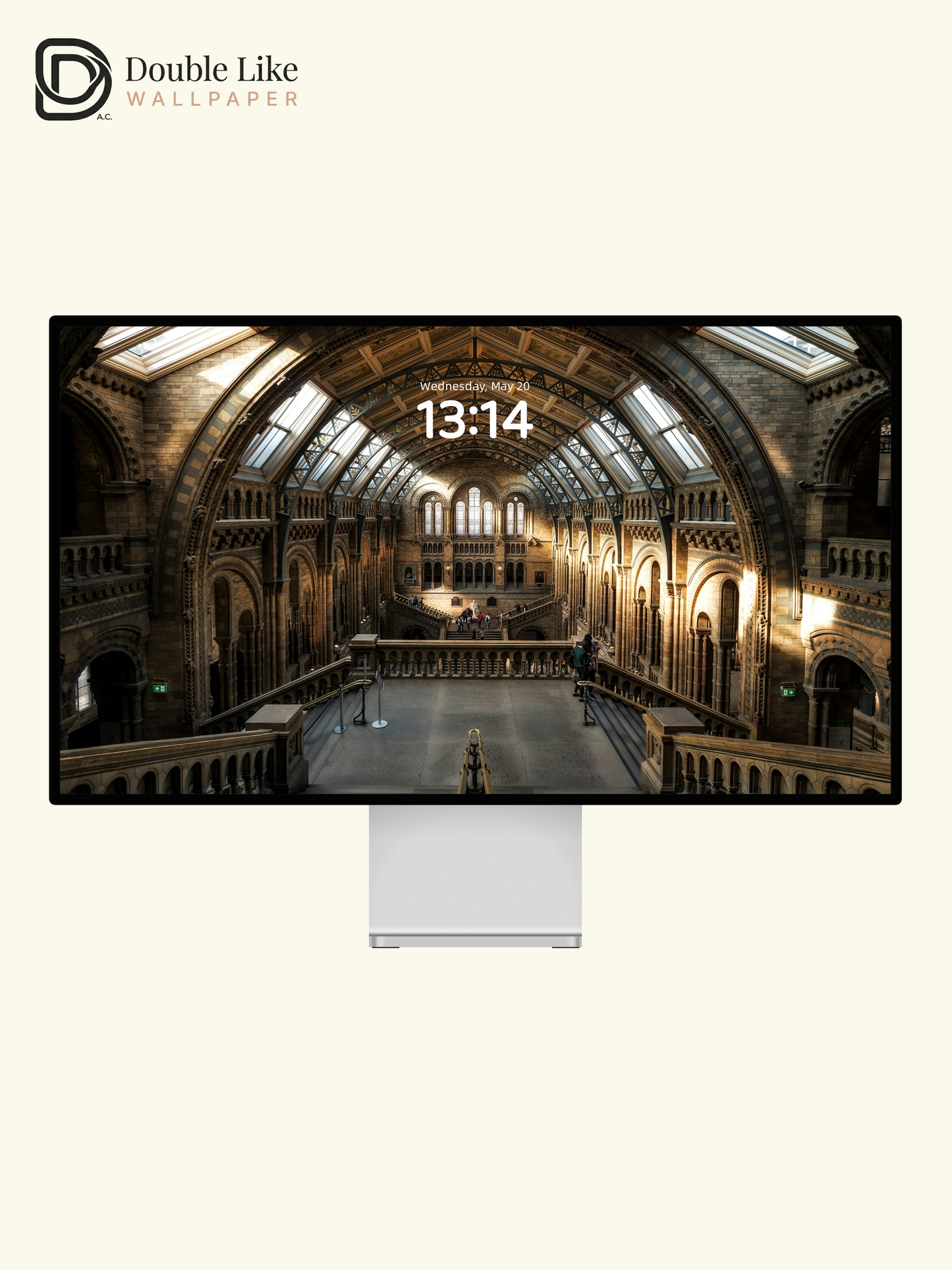 Vintage Dome Museum European Architectural Vibe Full Wallpaper Set [#ZMY401]