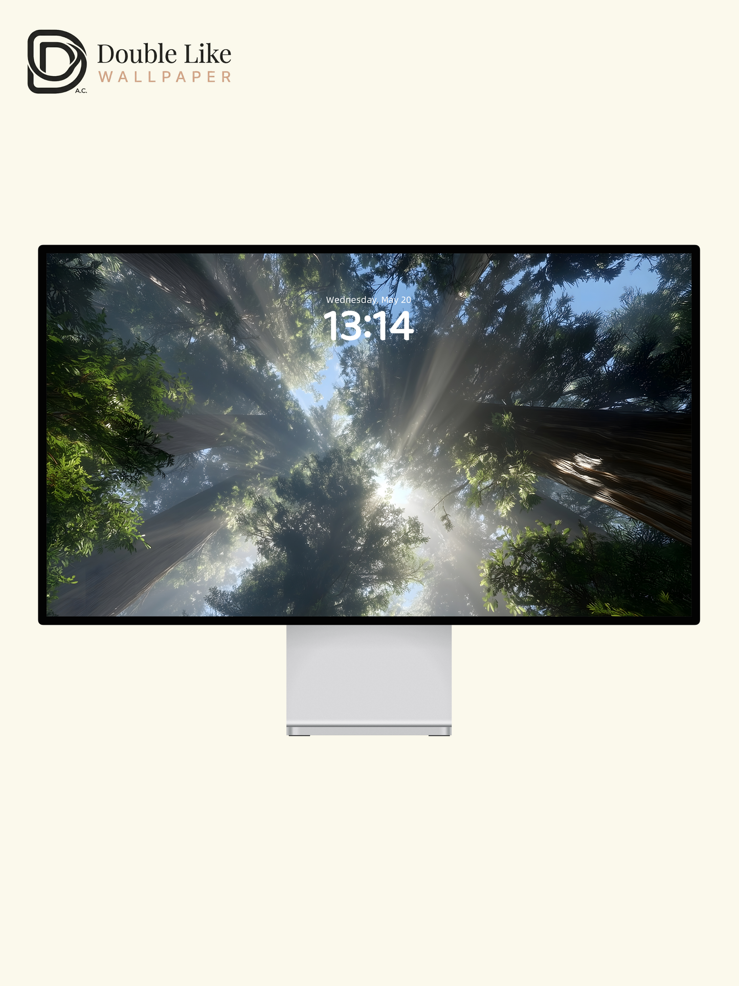 Healing Forest Sunlight Rays Nature Lock Screen Wallpaper Pack [#ZJYX0656]