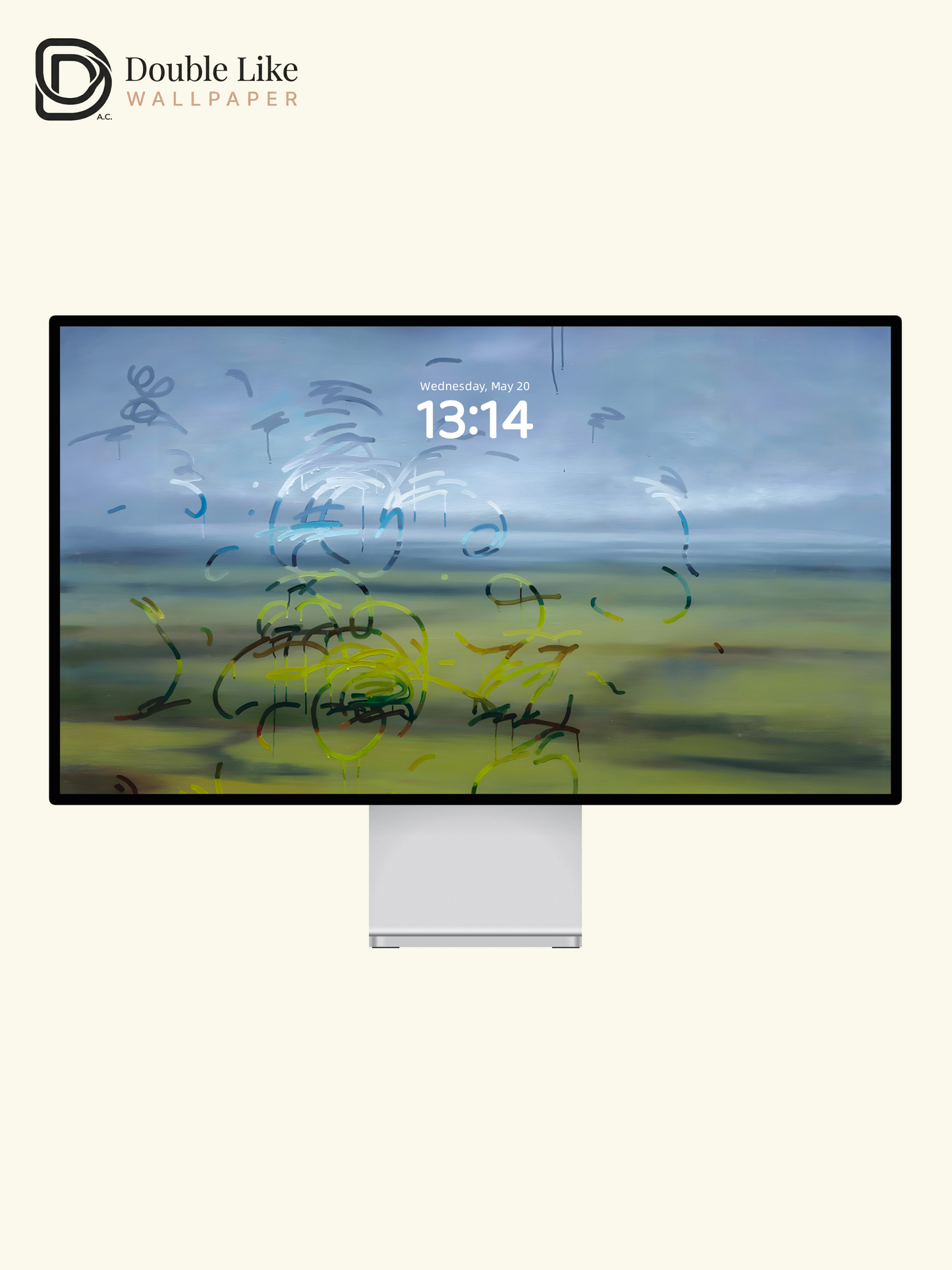 Misty Field Abstract Vibe Full Wallpaper Set [#ZMY374]