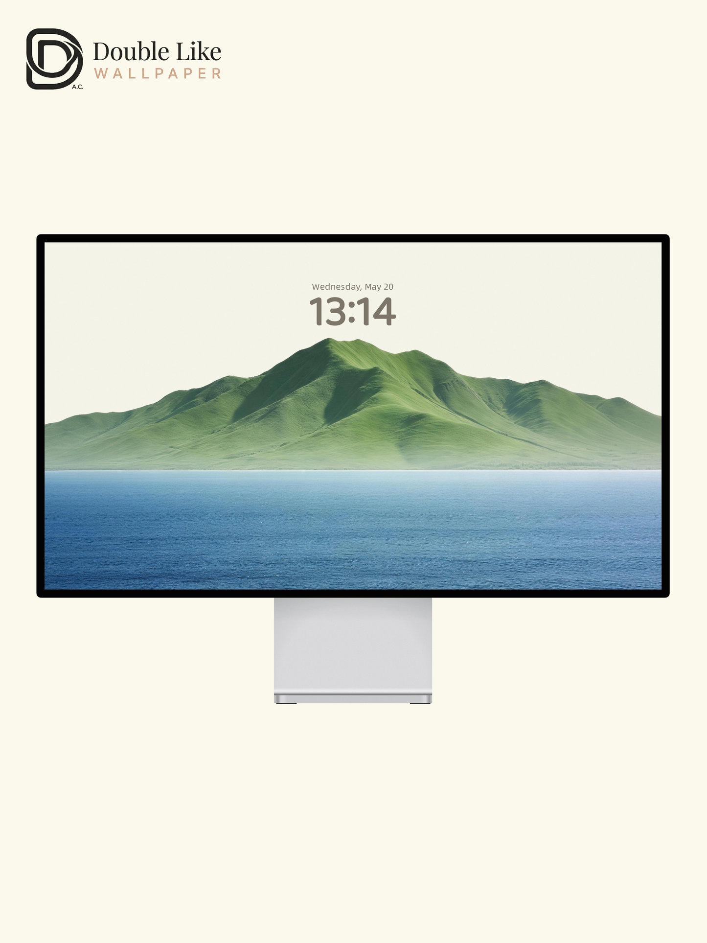 "Green Mountain, Blue Sea" Healing Landscape Wallpaper Set [#LFHL30520]