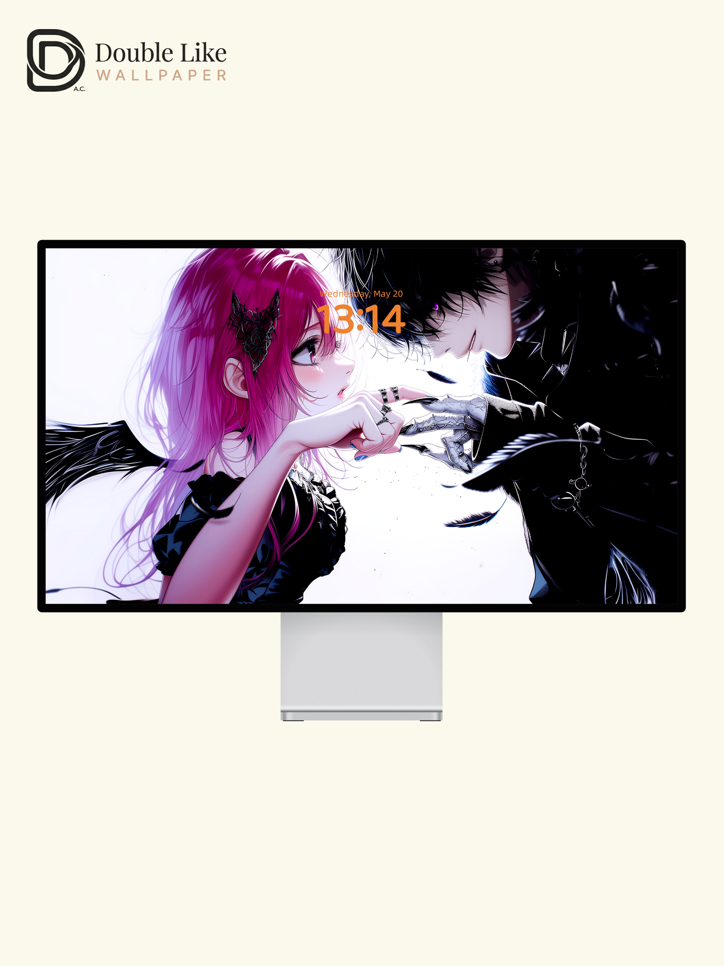 Dark Fantasy Anime Couple Wallpaper Pack - Gothic Romance [#HW1523]