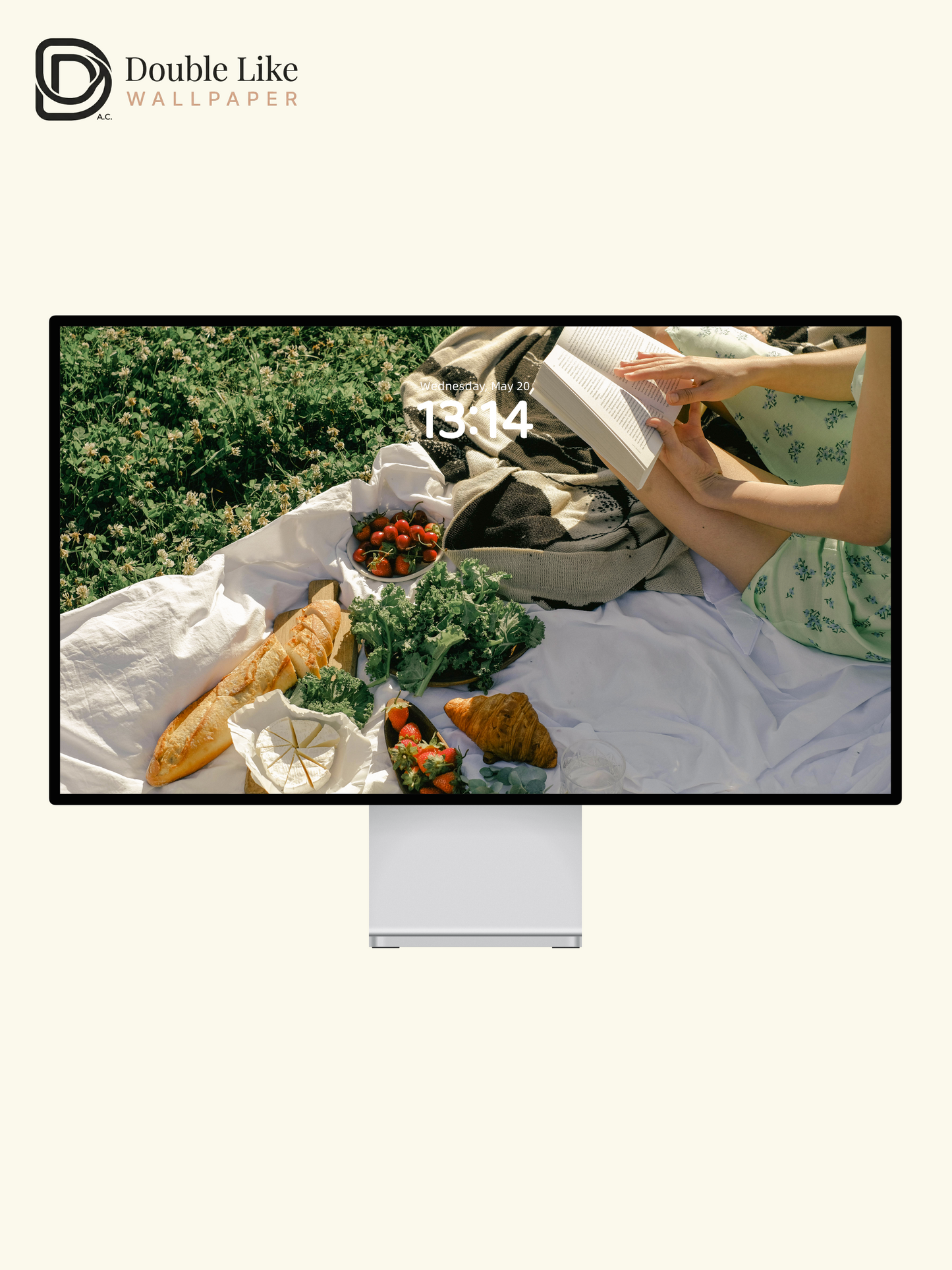 Cozy Picnic Reading Aesthetic Grassland & Book Aesthetic Wallpaper Pack [#ZMY537]