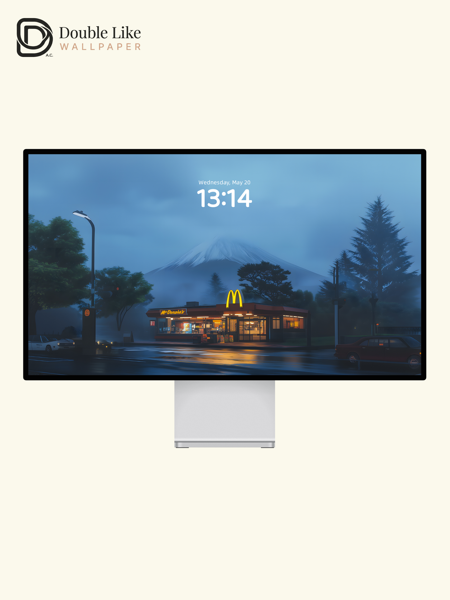 Cinematic Mount Fuji Rainy Night Tokyo Aesthetic Blue Wallpaper Pack [#ZMY015]
