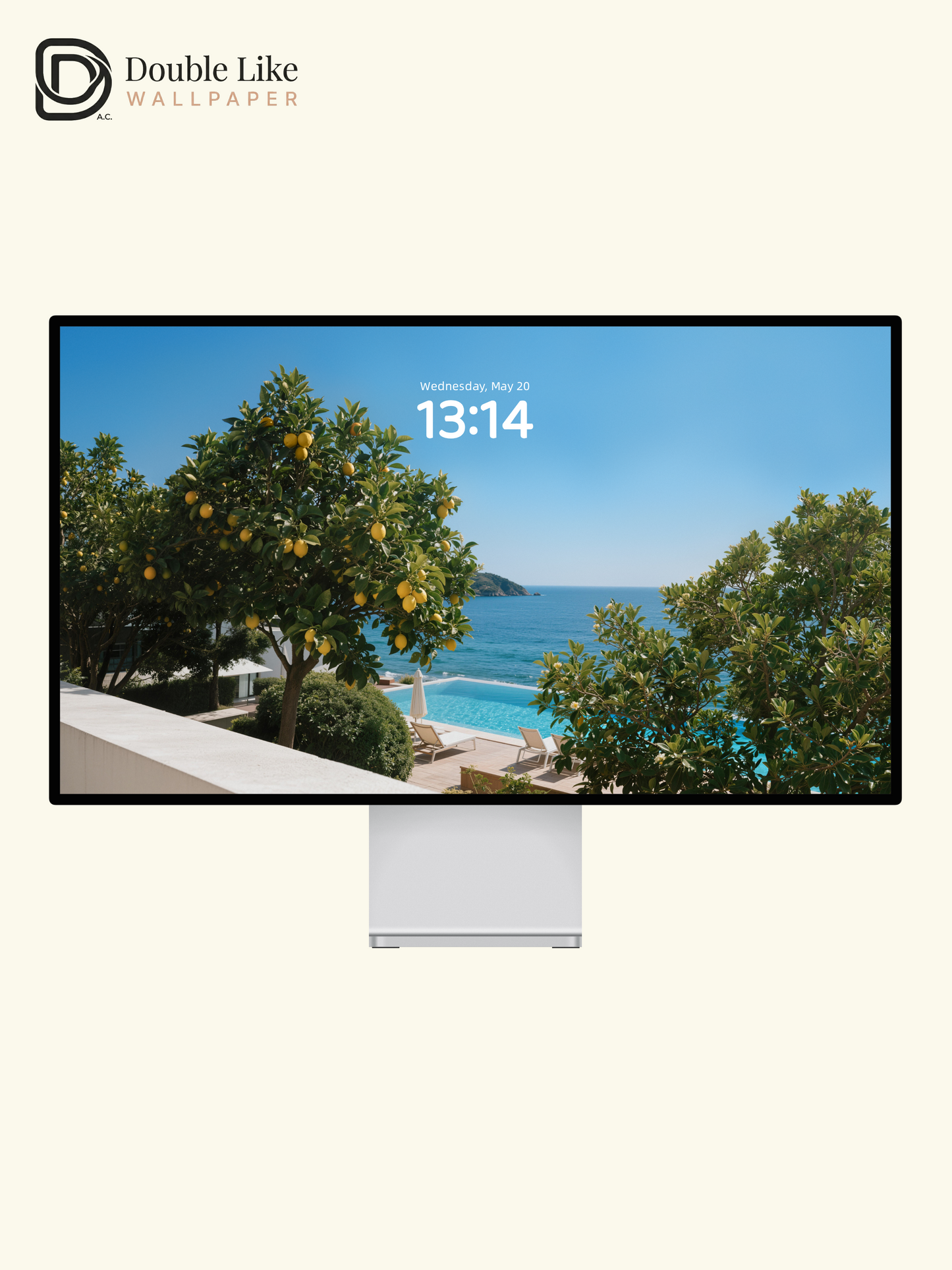 Mediterranean Coast Healing Ocean View Wallpaper Pack [#LFHL30312]