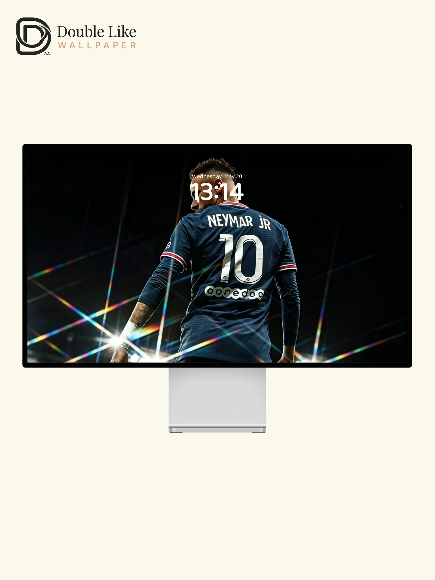 Lens Flare Neymar PSG Wallpaper! Cinematic Dark Soccer Lock Screen All Sizes [#HWWc018]