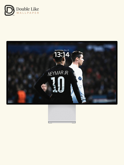 Football Fans Must Save! Full Neymar & CR7 Vintage Aesthetic Wallpaper Pack [#HWWc015]