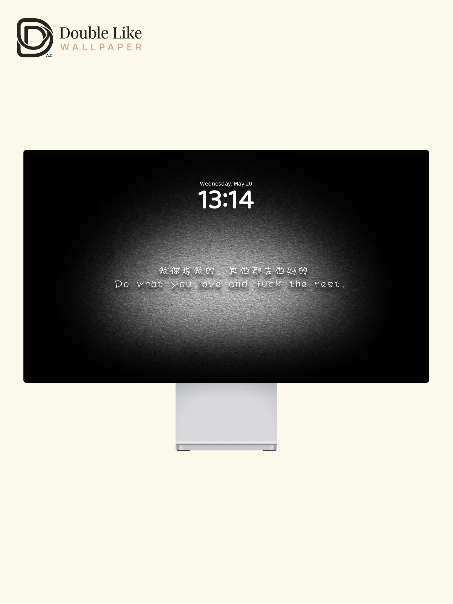 Follow Your Passion Minimal Motivational Full Wallpaper Set [#ZMY423]