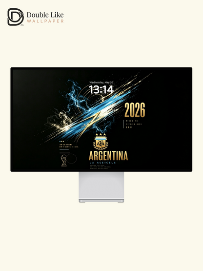 Set Messi’s iconic champion moment as your phone wallpaper! Works for all devices [#HWWc011]