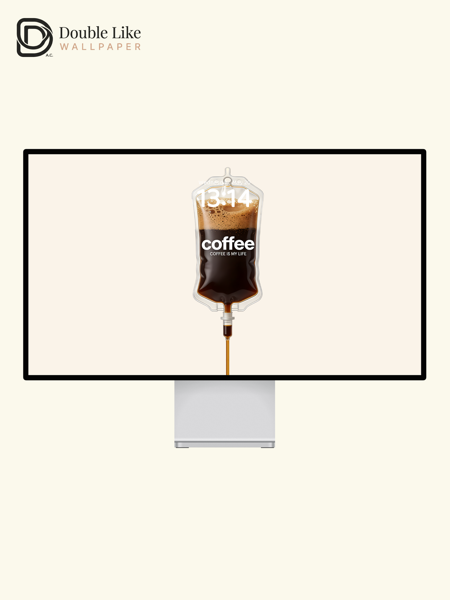 Coffee IV Bag Fun Art Happy Full Wallpaper Set [#ZMY472]