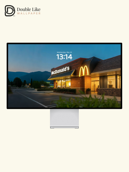 Twilight Fast Food Store Golden Arch Aesthetic Wallpaper Pack [#JJ20319]